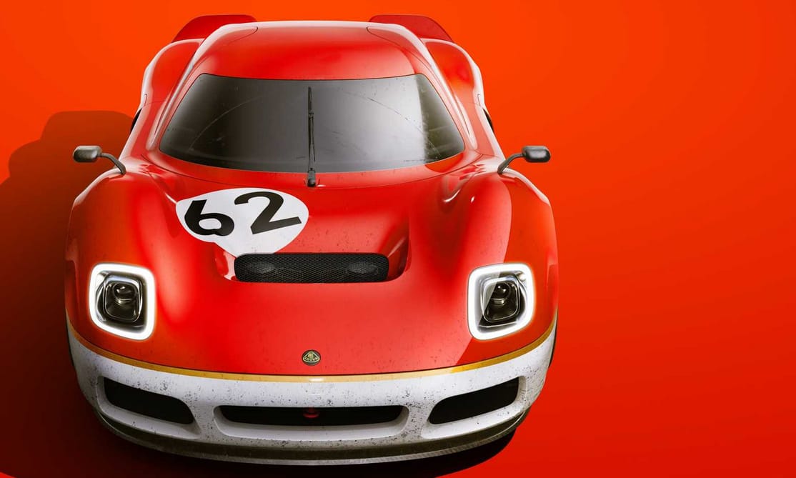 A 60-as éveket juttatja eszünkbe ez a vadonatúj Lotus sportkocsi