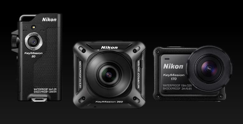 Unja már a GoPrót? Három új akciókamerát is villantott a Nikon