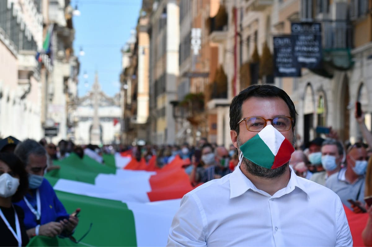 Nem tett jót Matteo Salvini népszerűségének a koronavírus-járvány
