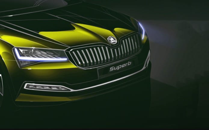 Hivatalos: jövő héten jön a hibridként is támadó új Skoda Superb