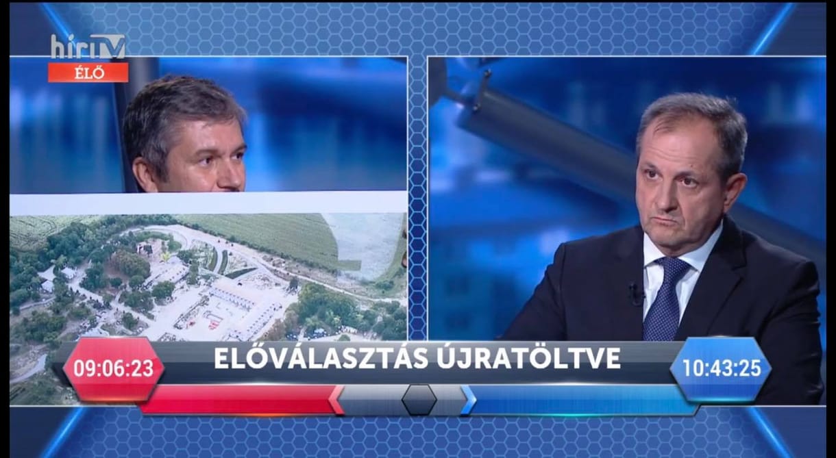 Hadházynak sikerült megmutatnia Orbánék hatvanpusztai birtokát a HírTV-ben