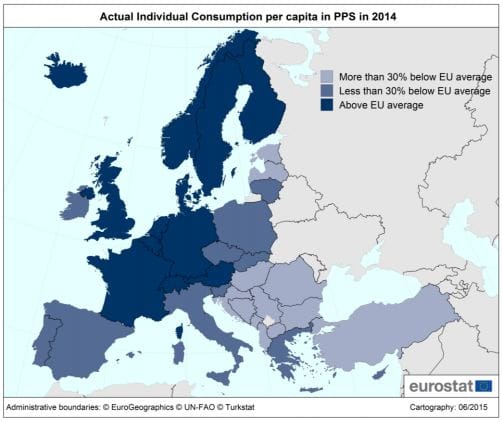 Alig van nálunk szegényebb az EU-ban