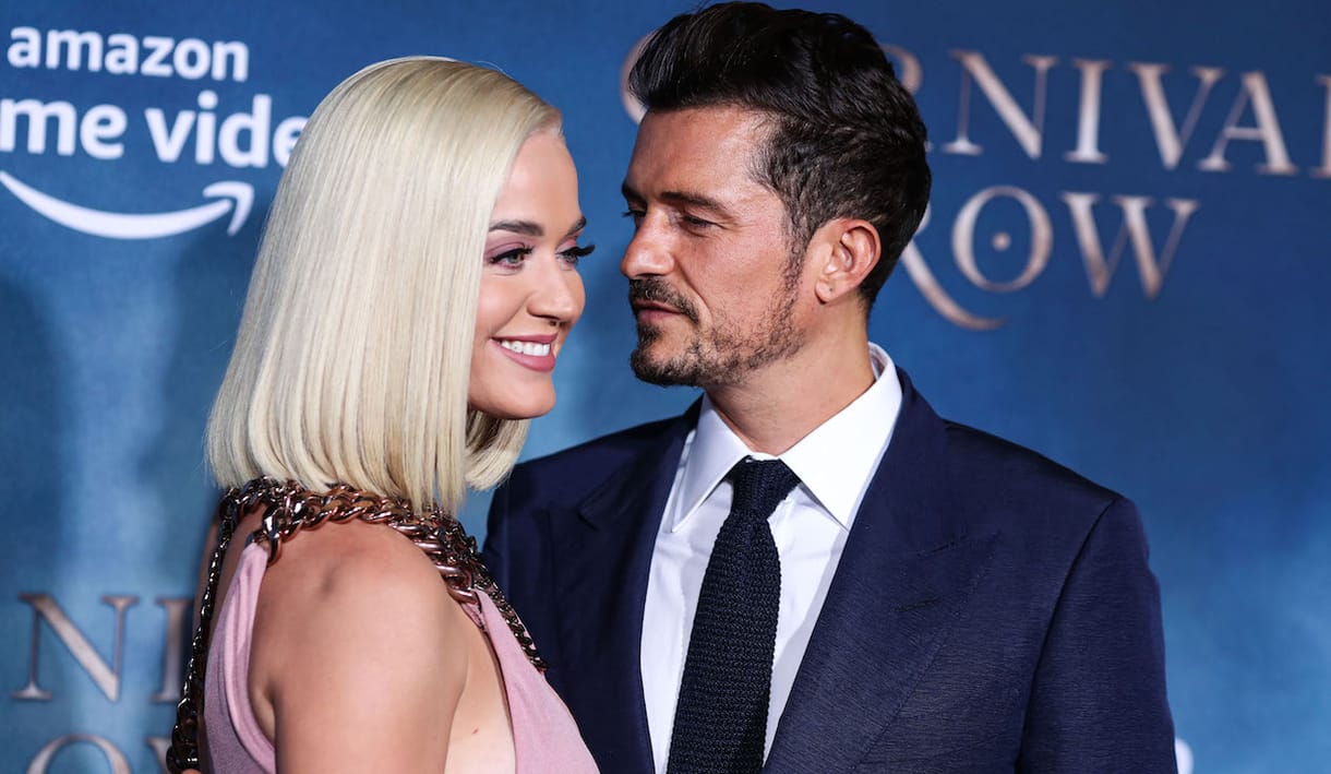 Orlando Bloom nagy nyilvánosság előtt küldött romantikus üzenetet Katy Perrynek a koronázási koncert után