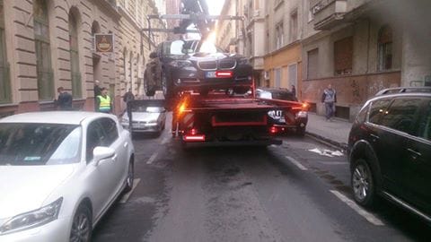 Lopóautóval indították újra a 74-es trolit – fotó