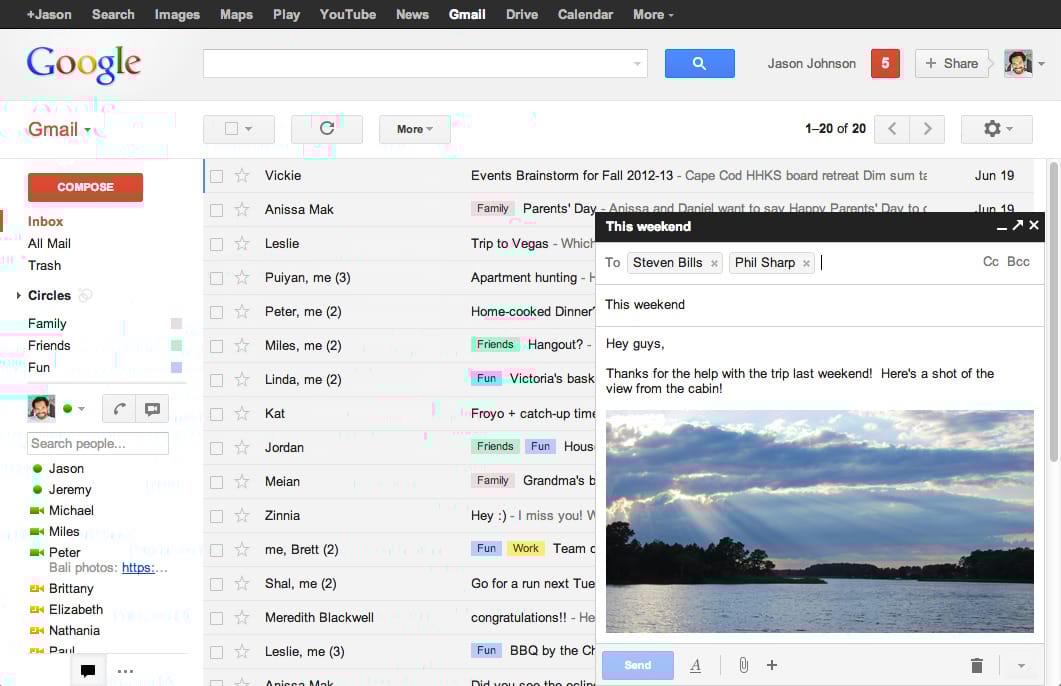 Megújul a Gmail, új módon írhat e-mailt benne