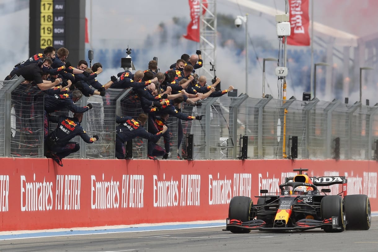 Verstappen nyerte a Francia Nagydíjat