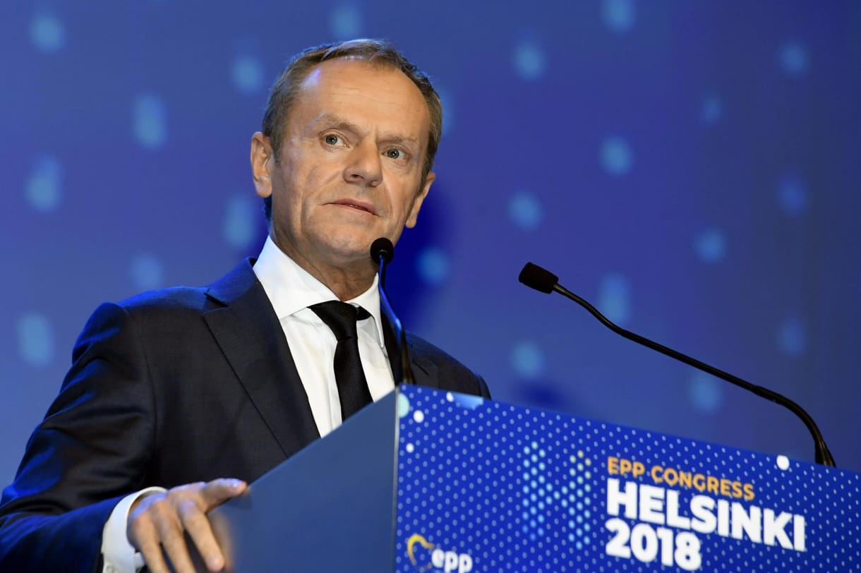 Donald Tusk: Nem kereszténydemokrata, aki megtagadja a jogállam elvét