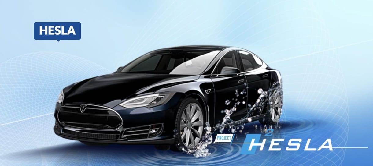 Íme Hesla, az első hidrogénes Tesla