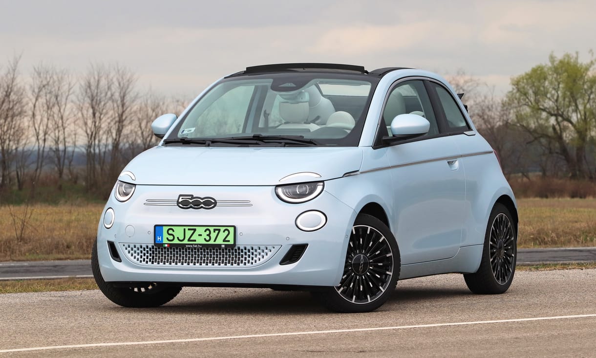 Villanykabrió: teszten a teljesen új és olaszosan cuki elektromos Fiat 500