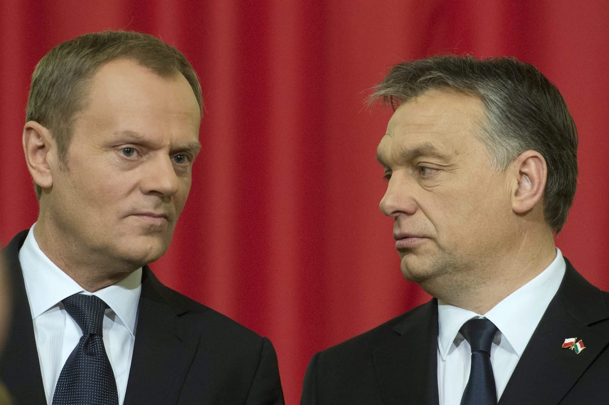Orbán kontra Tusk