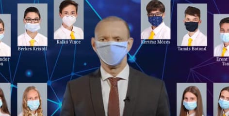 Ennél nem lehet aktuálisabb egy ballagási tabló – Győrfi Pál is rákerült