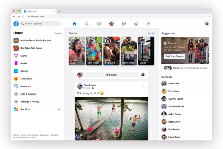 Kezdjen hozzászokni: pár nap múlva önnél is eltűnik a régi Facebook
