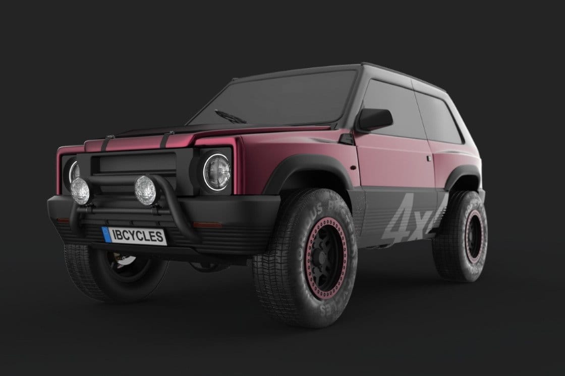 Ha van ideális retroalap az autóiparban, akkor a Fiat Panda 4x4 biztosan az 