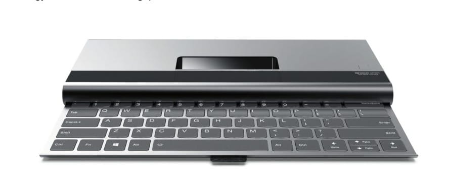 Villantott egy tényleg különleges laptopot a Lenovo: a falon van a képernyője