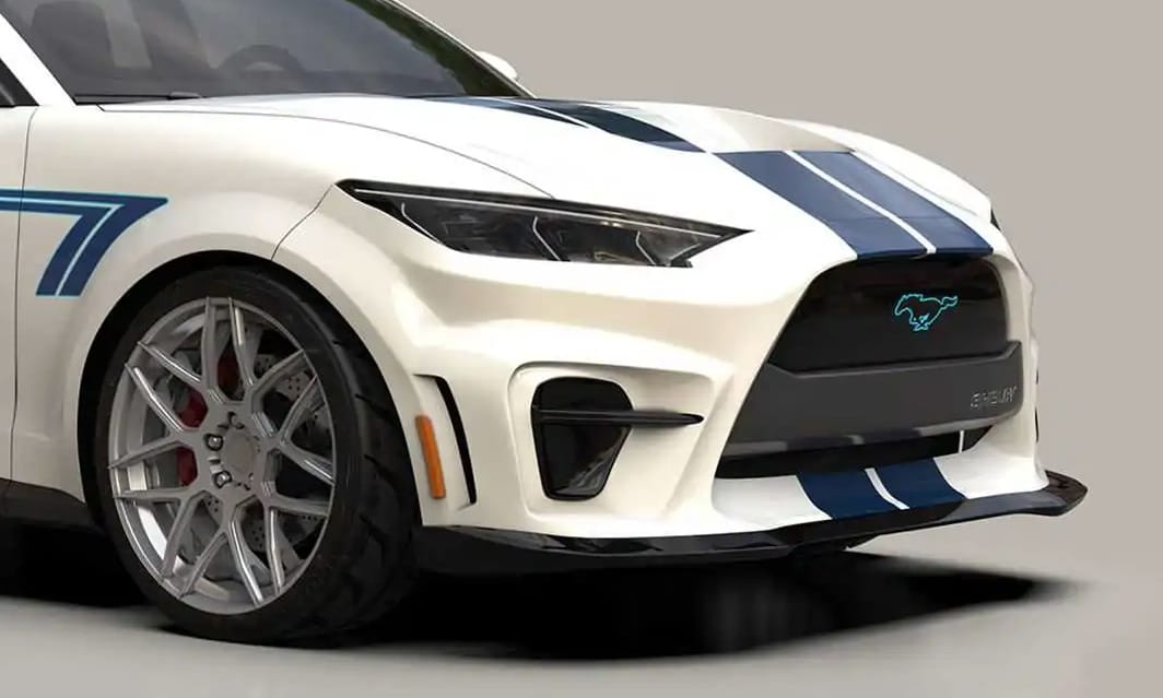 Bekövetkezett: itt a Shelby első tuningolt villany Mustangja