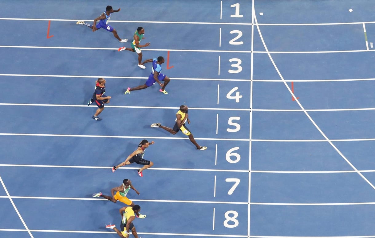 Elképesztő infografika mutatja meg Usain Bolt titkát