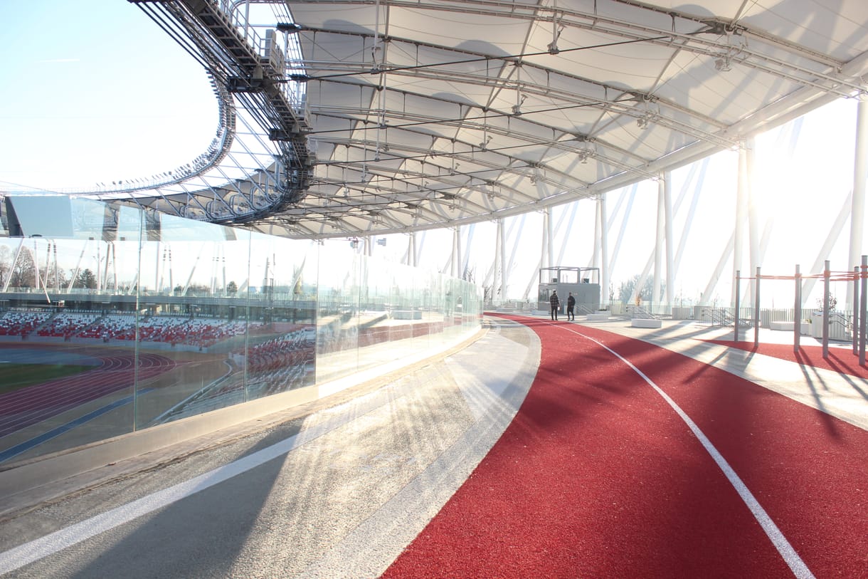 A sportolni és lazulni vágyók új kedvenc helye lehet a nagyközönségnek átadott budapesti atlétikastadion