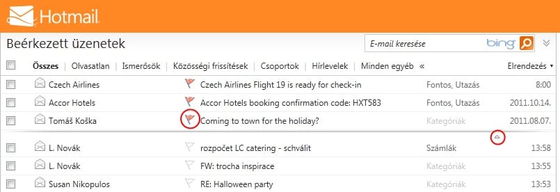 Ráncfelvarrás a Hotmailben