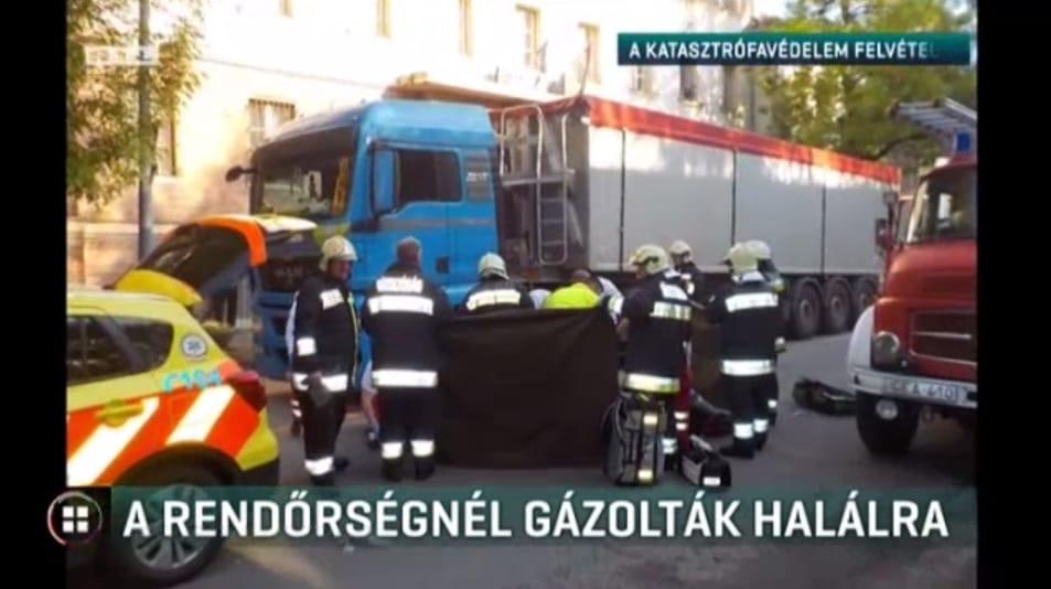 Meghalt a férfi, akit a nagykőrösi rendőrség előtt gázoltak el