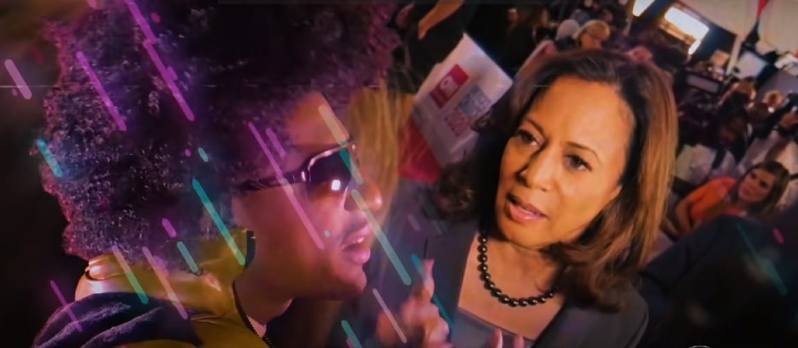 Kamala Harris kapott egy dalt
