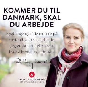 Fotó: dán kampány inspirálhatta a kormány bevándorlóellenes plakátjait