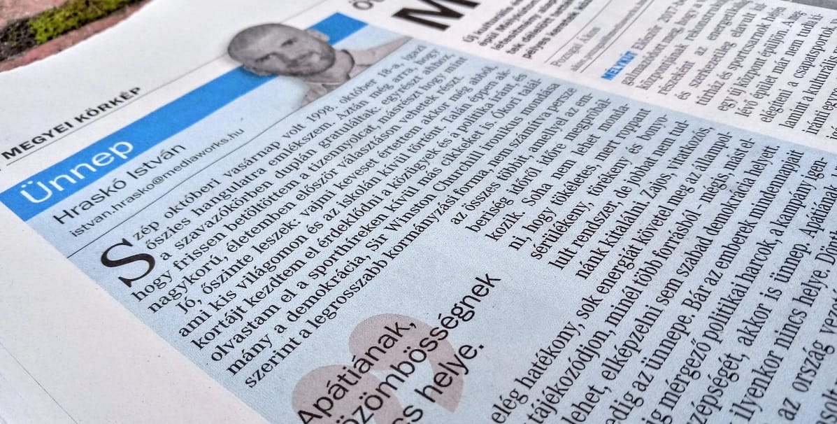 Befurakodott a sajtószabadság a kormányközeli KESMA egyik lapjába