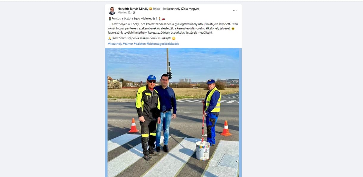 24.hu: Ittasan okozott balesetet egy fideszes városi képviselő, aki nemrég a biztonságos közlekedésről posztolt 