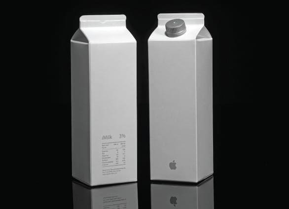 Fotó: ha az Apple tejet gyártana