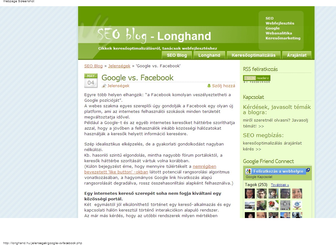 Miért nem váltja fel a Facebook a Google-t?