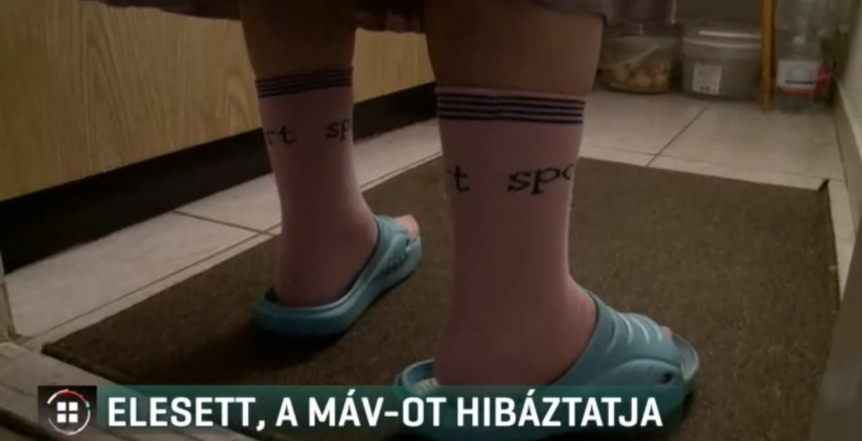 Akkorát vészfékezett a vonat, hogy izomszakadással kellett megműteni egy budapesti nőt