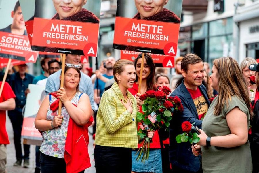 Mette Frederiksen: jobbról előző baloldali dán kormányfő