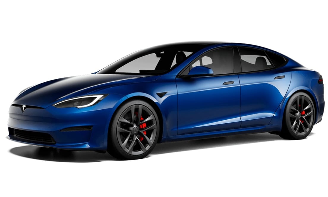 Így hasít közel 330 km/h-val egy Tesla az autópályán – videó