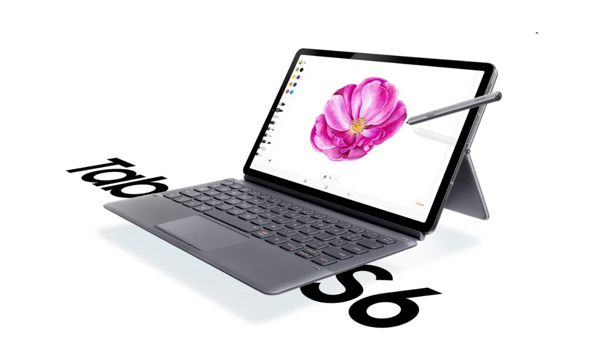 Dupla kamerával és kijelző alá tett ujjlenyomat-olvasóval villant meg a Samsung új táblagépe