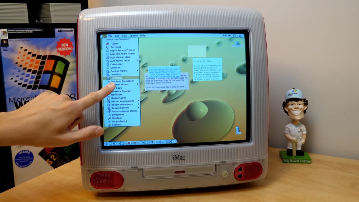 Igazi ritkaság: videón az Apple legendás számítógépe, amit már 1999-ben érintőképernyősre alakítottak át