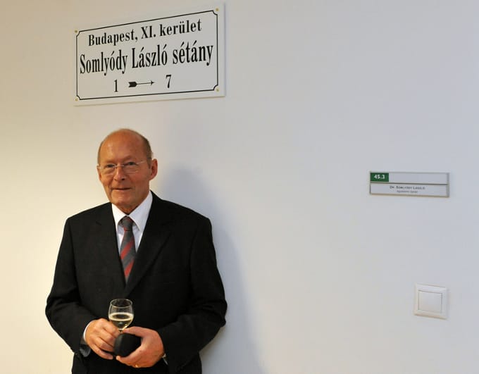 Európai életmű díjas lett Somlyódy László professzor
