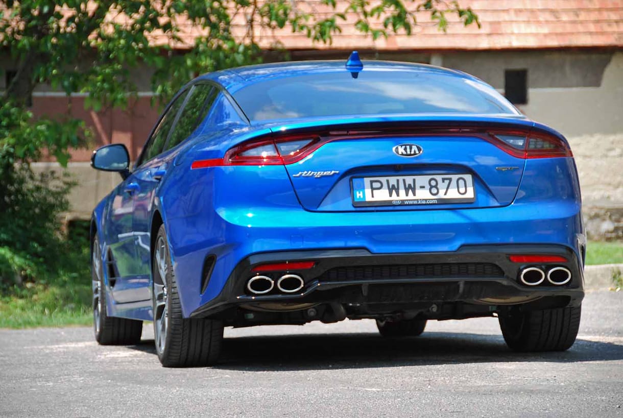 Kia Stinger-teszt: Dél-Korea atomfegyvere