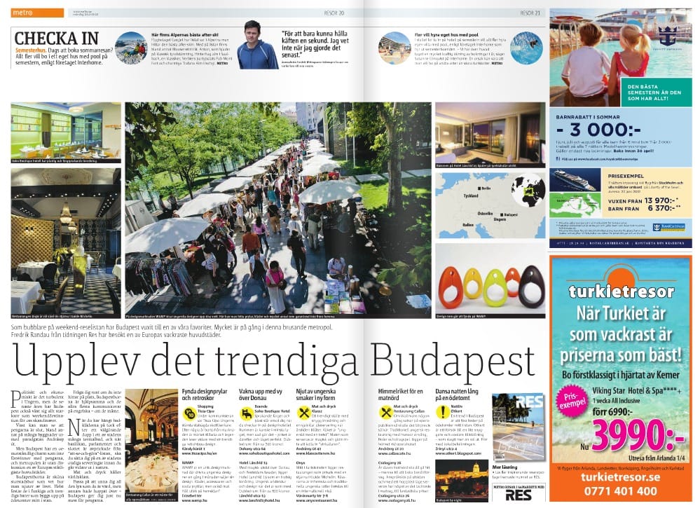 Trendi budapesti helyek svédasztalon