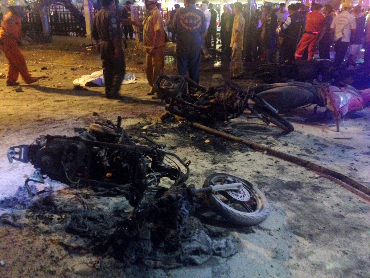 Bangkoki merénylet: elfogtak két férfit, az egyik bombakészítő lehetett