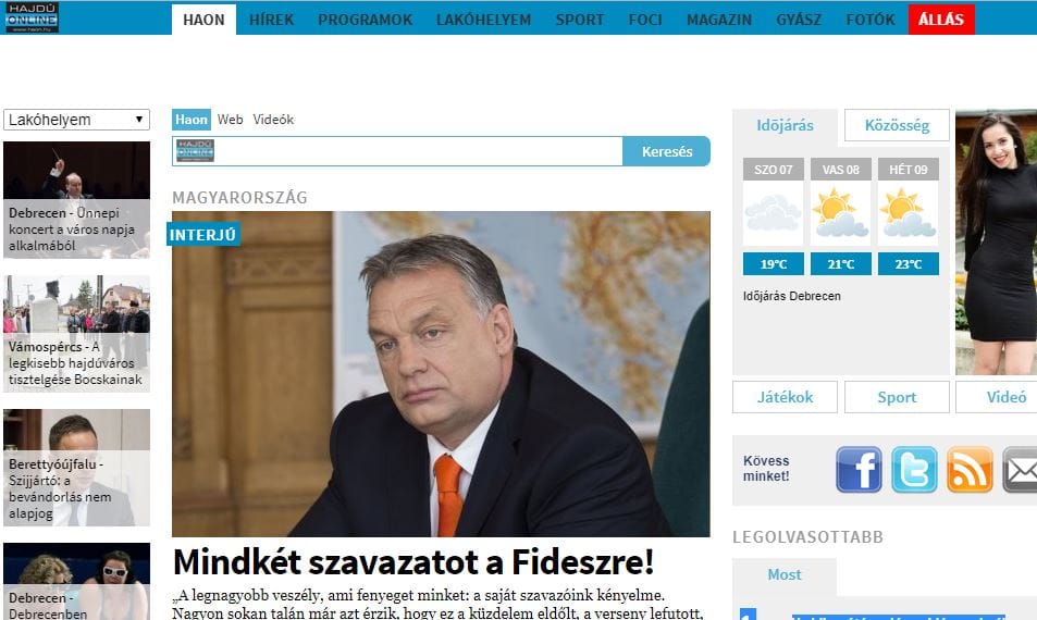 Na, nézzük, mi olvasható a megyei lapokban? Bármelyikben. Mindegyikben