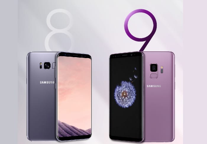 Infografika: ez a különbség a Galaxy S8 és a Galaxy S9 között
