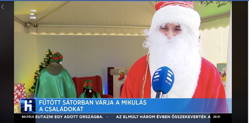 Felcsúton járt a Mikulás