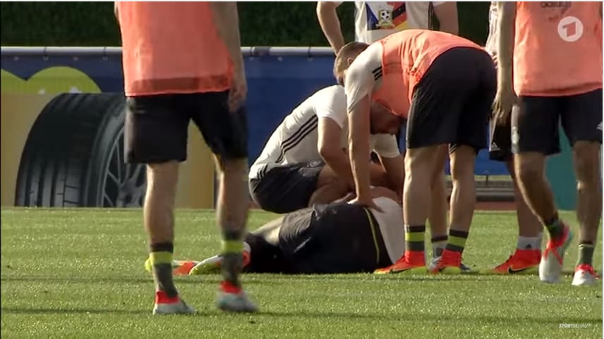 Megsérült edzés közben Rüdiger, nem tud menni az Eb-re – videó