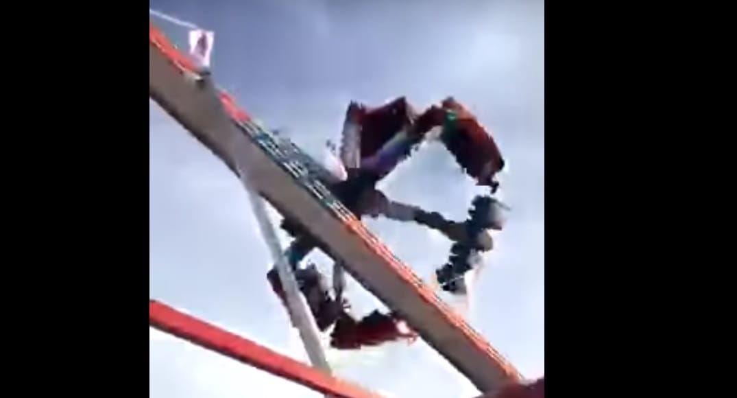 Videó: Működés közben esett szét egy vidámparki játék, meghalt egy ember Ohióban