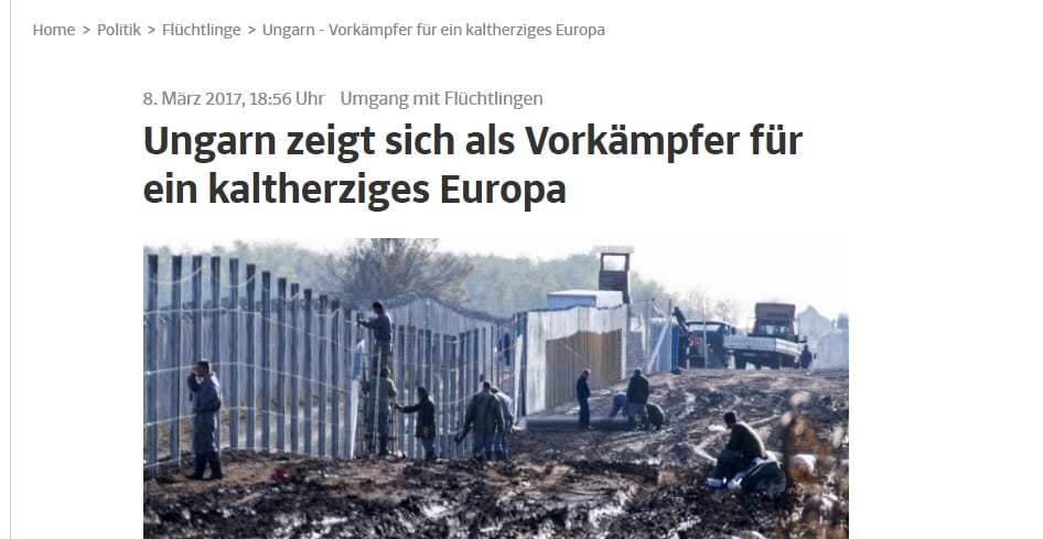 Süddeutsche: Orbán ostobaságot sugall