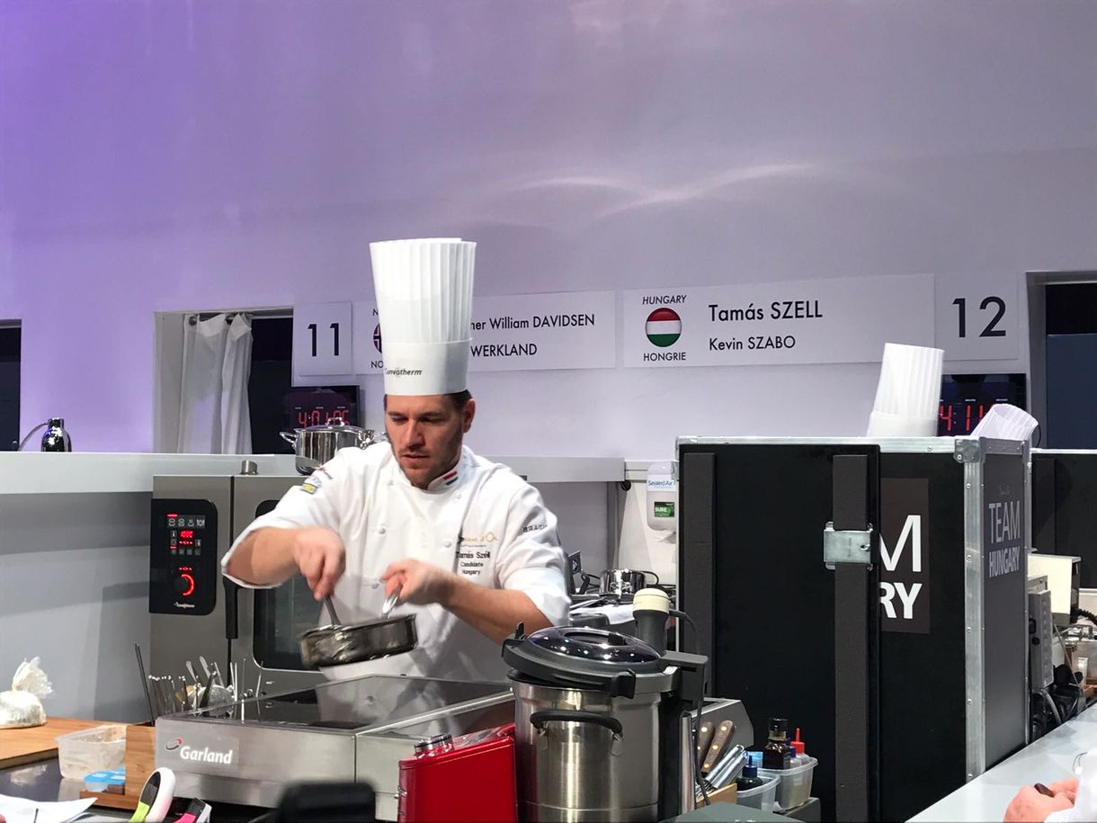 Dobogóesélyes a magyar csapat - gyorsjelentés a Bocuse d'Or-döntőről