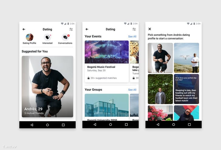 Retteghet a Tinder, elindult a Facebook társkereső funkciója