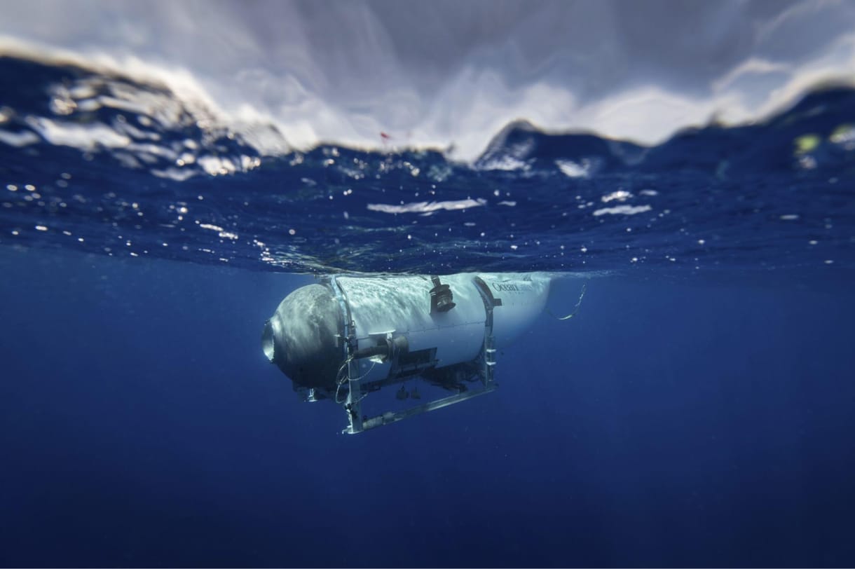 Öten utaztak a Titanic felé tartó, eltűnt tengeralattjárón