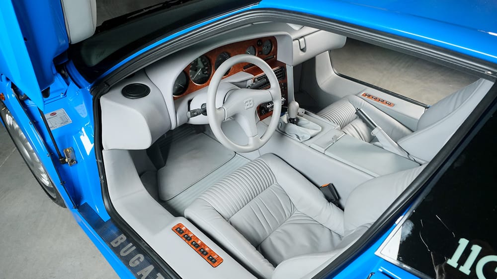 Eladó a Bugatti EB 110 GT egyetlen gyári prototípusa