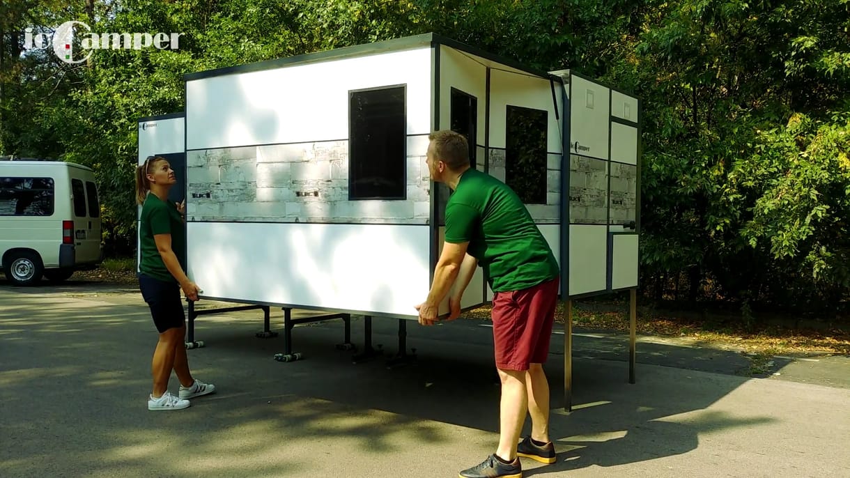 A sátor a múlté? Összecsukható kempingházat talált fel egy magyar