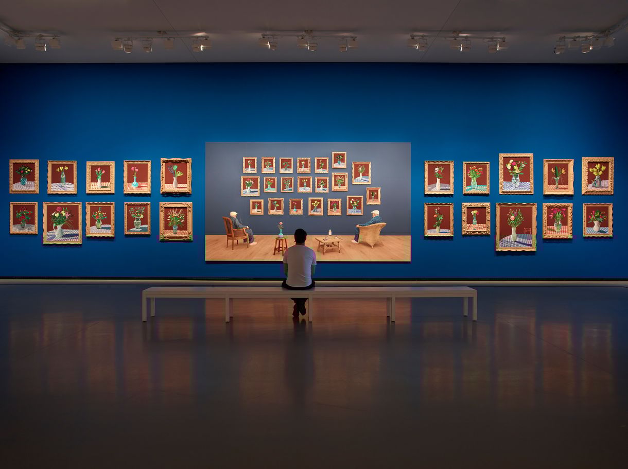 „Akkor vagyok a legboldogabb, amikor festek” – David Hockney Párizsban